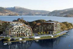 Архитектура и рельеф. Проект застройки острова Ask&#248;y в Норвегии