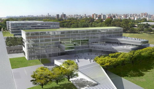 Новое здание Факультета психологии Университета Буэнос-Айреса