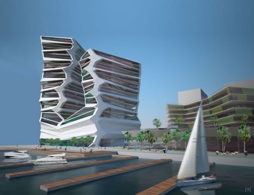 Проект набережной в Дубаи