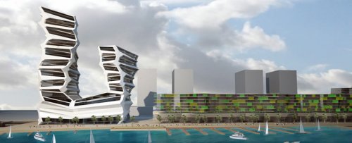 Проект набережной в Дубаи